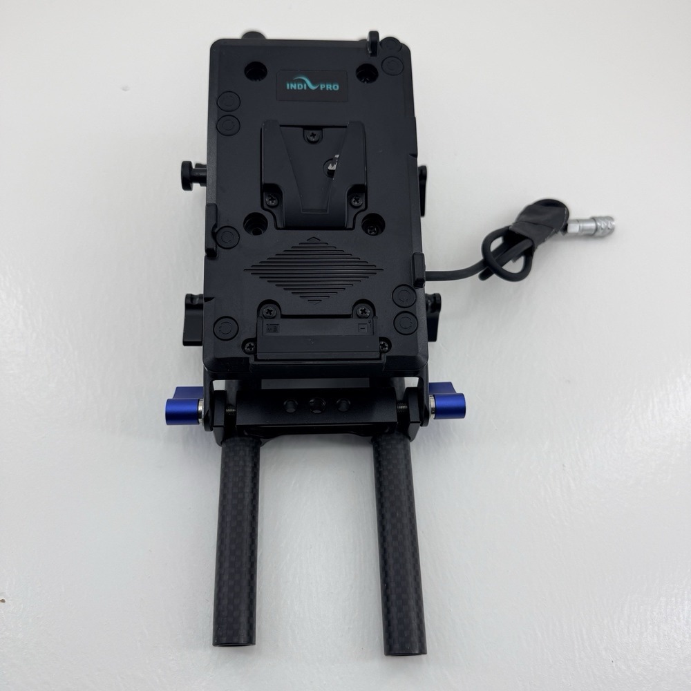 IndiPRO VMBP4K V-Mount Battery Plate BMPCC 4K 6K 15mm SmallRig Rod Mount